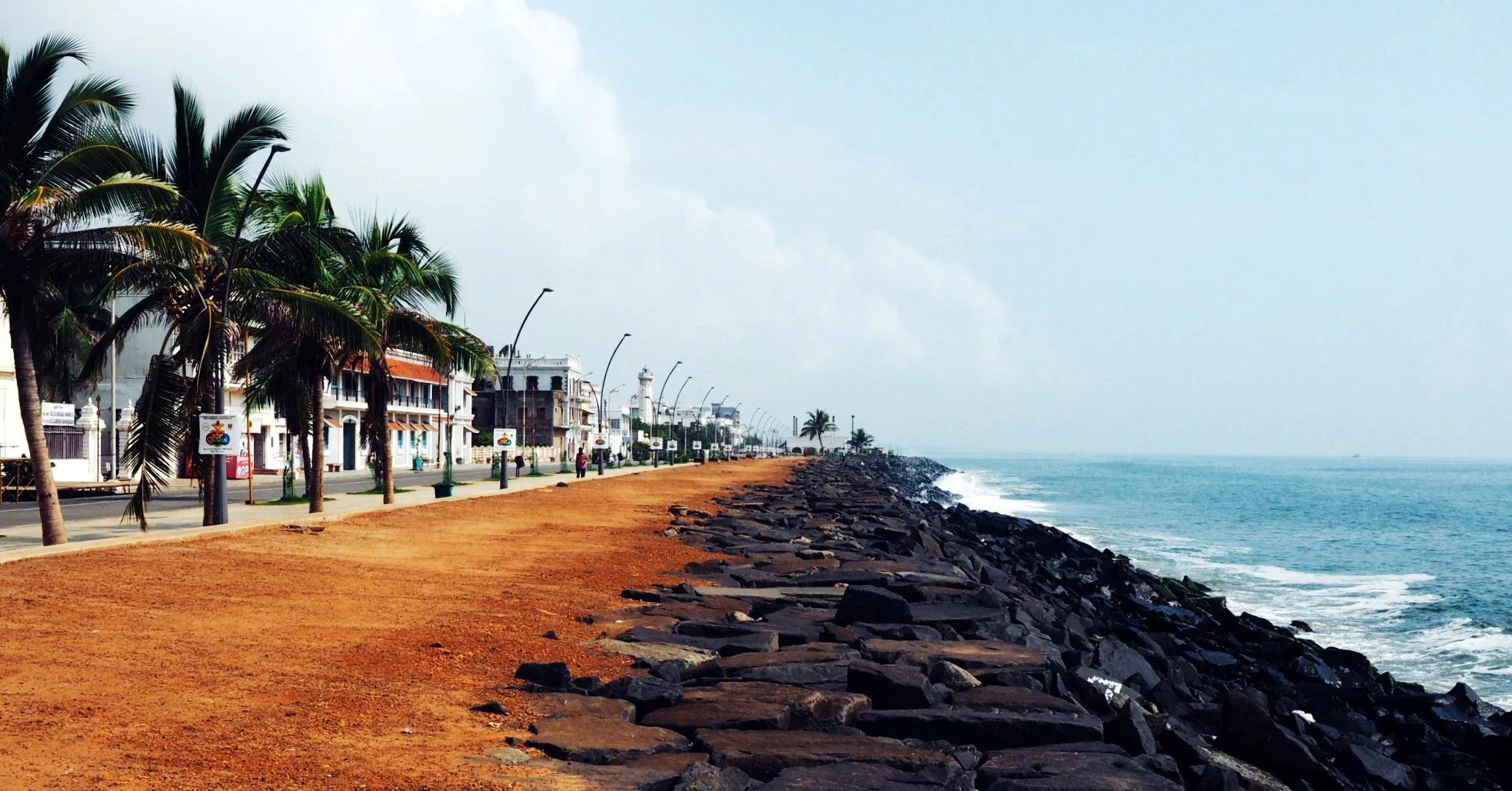 Puduchery-promenade